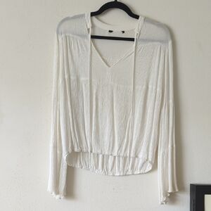 Elegant White Women's Top